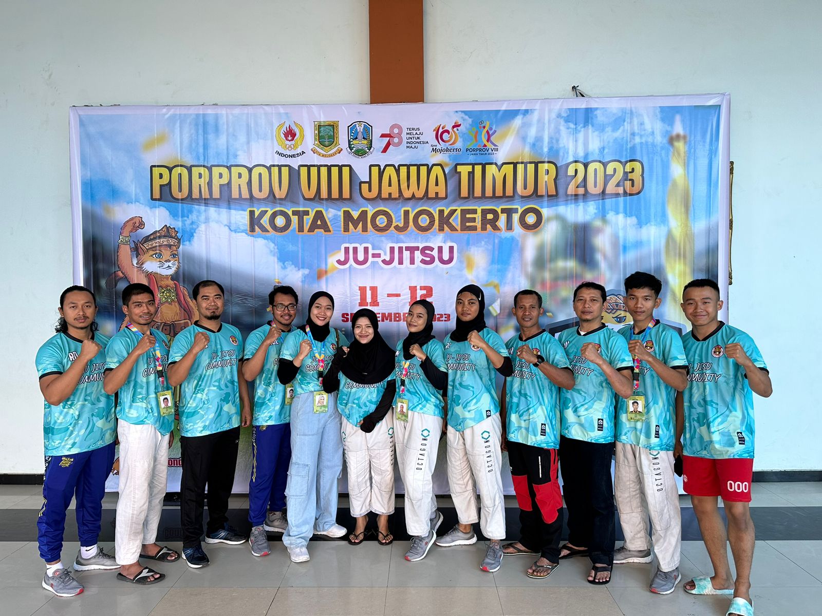 Cabor Jujitsu Sumbang Empat Medali di Porprov Jatim VIII/2023 